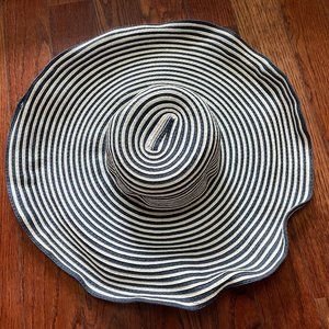 Kokin Straw Woven Hat, Defective